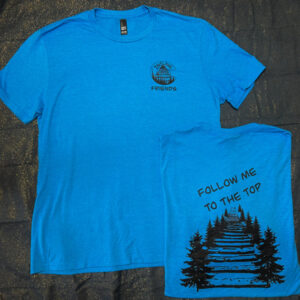 Blue Tee - Cotton blend - Small Logo