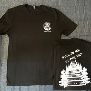 Black Tee - Cotton blend - Small Logo