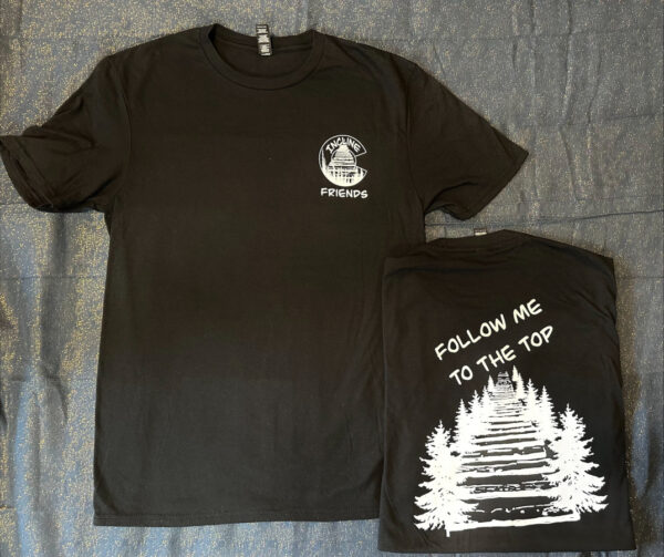 Black Tee - Cotton blend - Small Logo